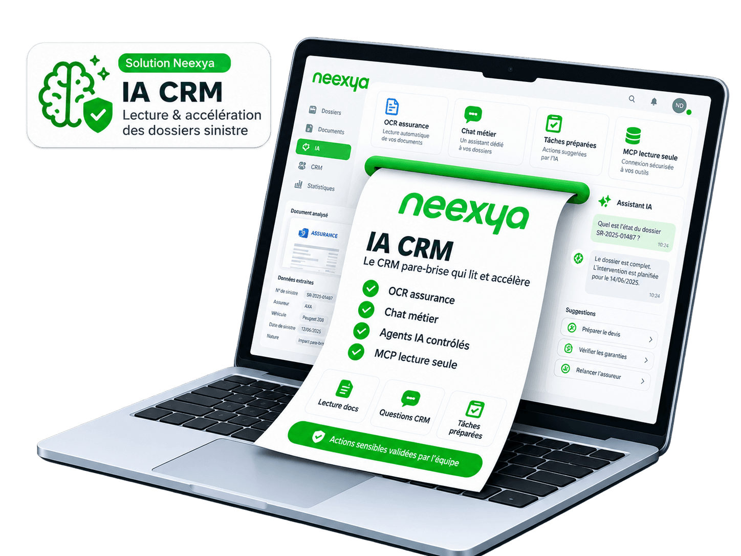 Indicateurs agrégés accessibles au serveur MCP Neexya